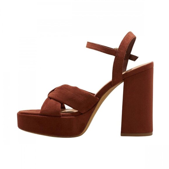 NWT a new day Riah Platform Heels with Memory Foam Insole 88075194 Brown 9M - Picture 2 of 10